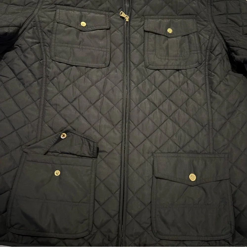 Ralph Lauren Women’s Quilted Barn Jacket in Navy size 1X - Picture 7 of 9